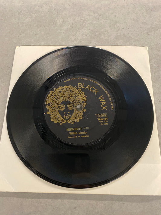 Willie Lindo - Midnight / Charm - After Midnight 7” Original EX