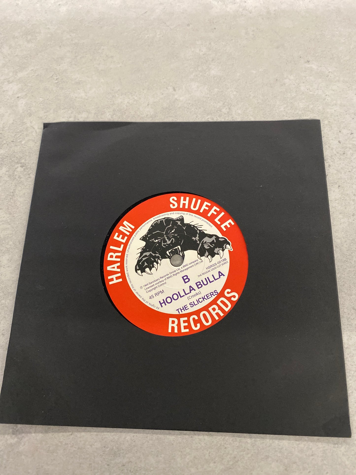 The Slickers - Run Fattie / Hoolla Bulla 7” Mint & Unplayed