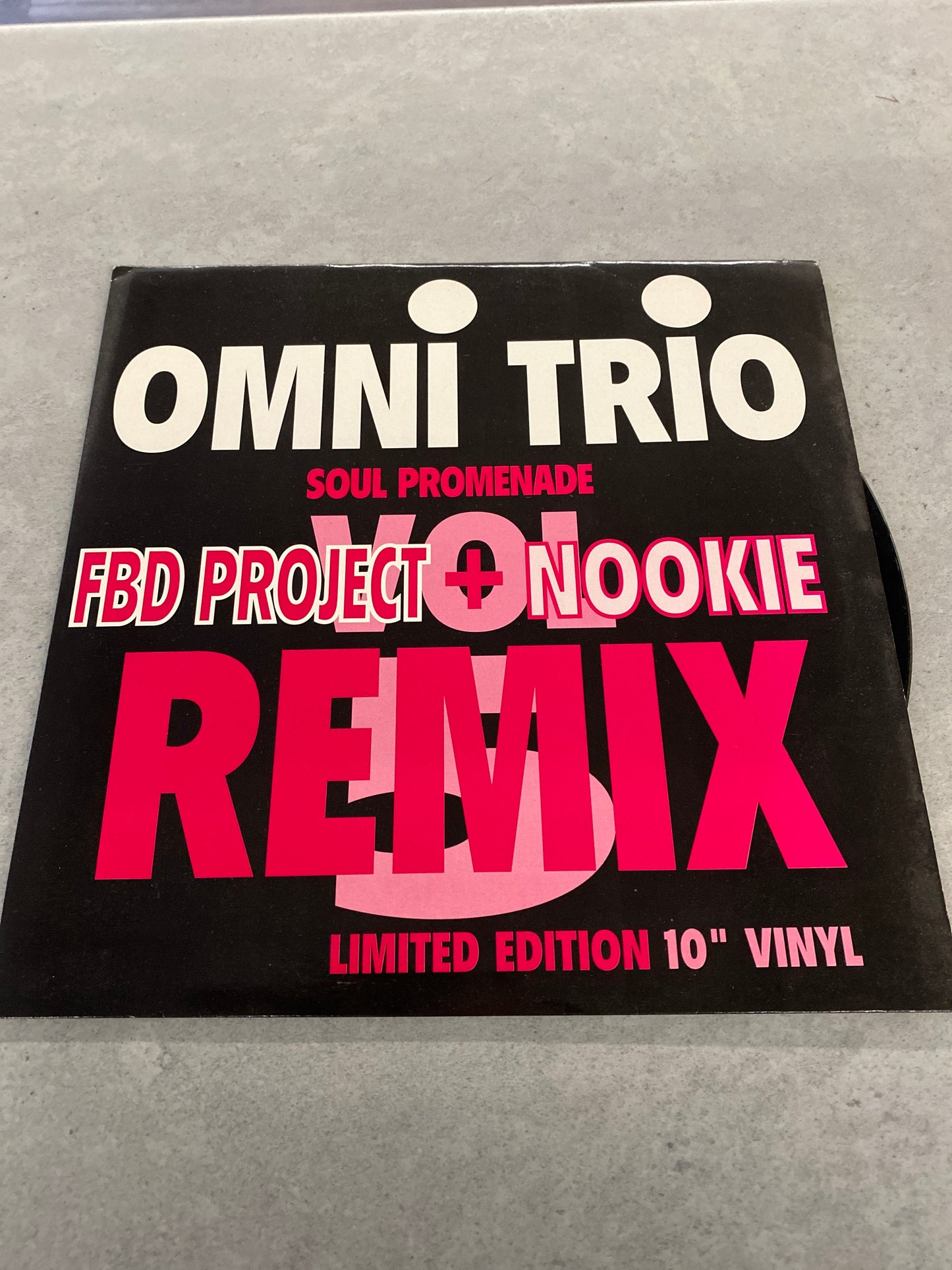 Omni Trio - Vol 5 - Soul Promenade Remix Limited Edition 10” EX/EX