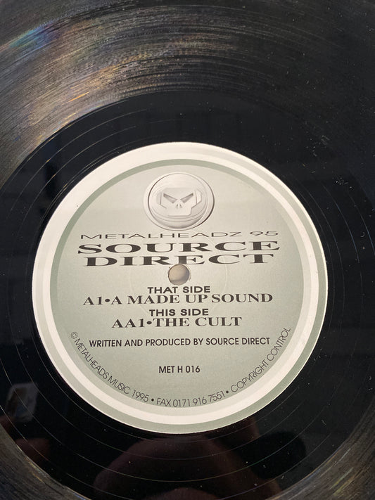 Source Direct - A Made Up Sound / The Cult 12” MET H 016 12” EX