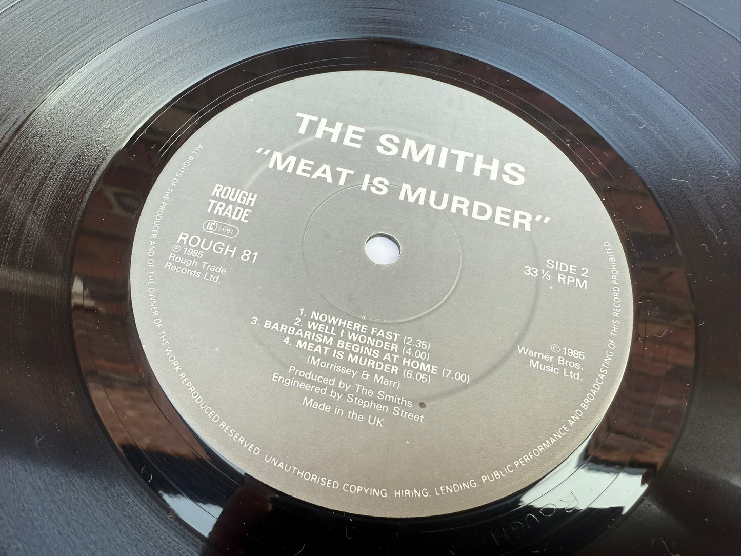 The Smiths - Meat Is Murder