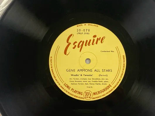 Gene Ammons All Stars - A Hi-fi Modern Jazz Jam Session 10" UK Esquire 20-078