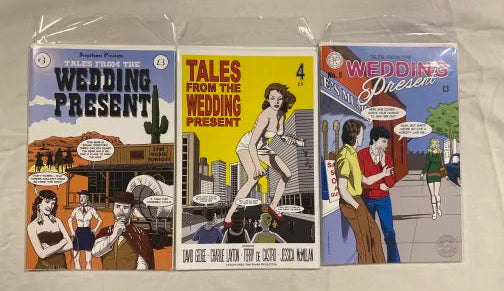 Tales From The Wedding Present Comic Book Lee Thacker / David Gedge Full Set