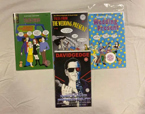 Tales From The Wedding Present Comic Book Lee Thacker / David Gedge Full Set