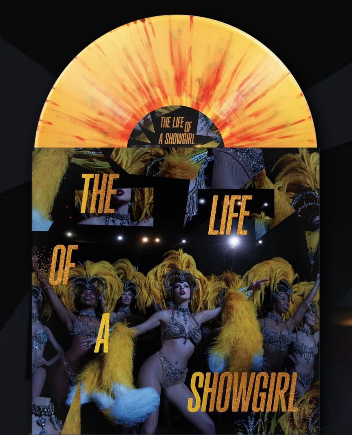 Taylor Swift- The Life Of A Showgirl (That's Show Business Collection-lovely bouquet golden vinyl)