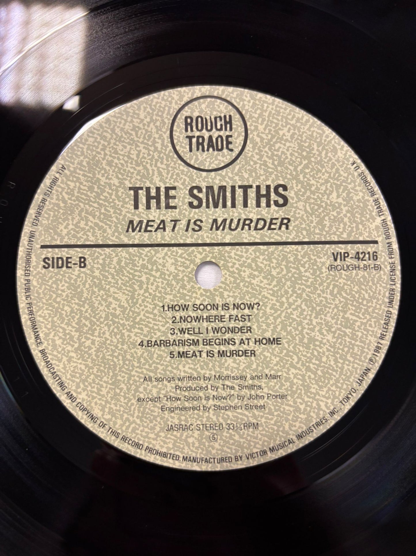 The Smiths - Meat Is Murder (JP)