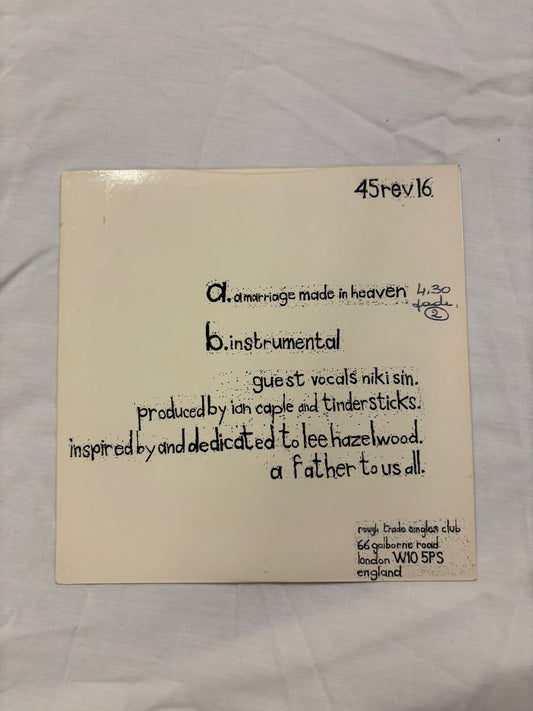 Tindersticks - A Marriage Made In Heaven 7”