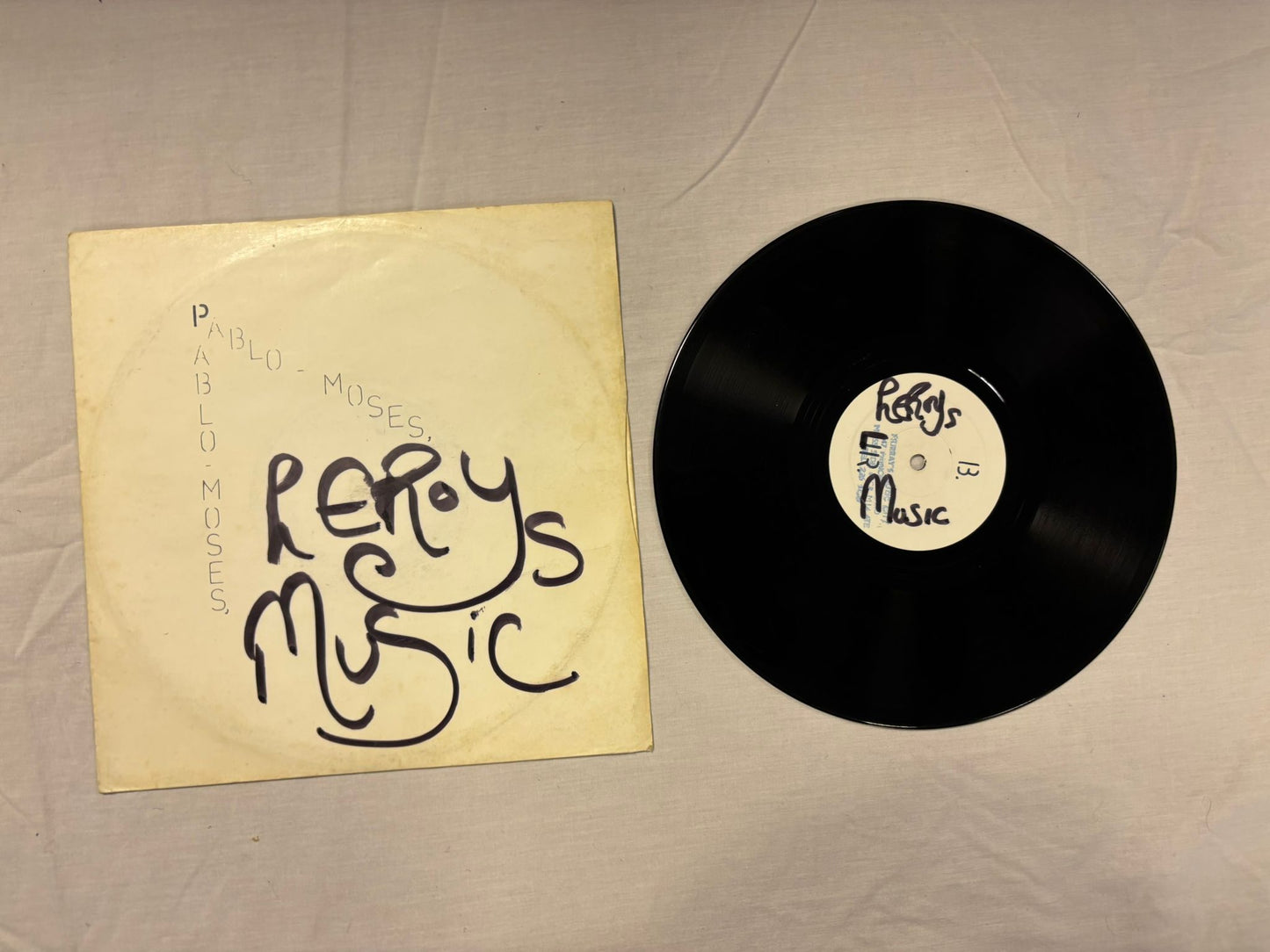 Pablo Moses - Proverbs Extractions / Music Is My Desire White Label