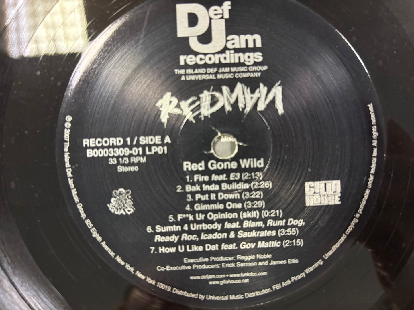RedMan- Red Gone Wild LP Original