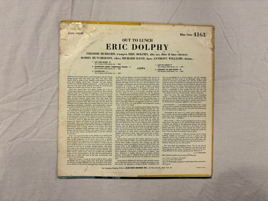 Eric Dolphy- Out To Lunch BLP 4163 Mono original