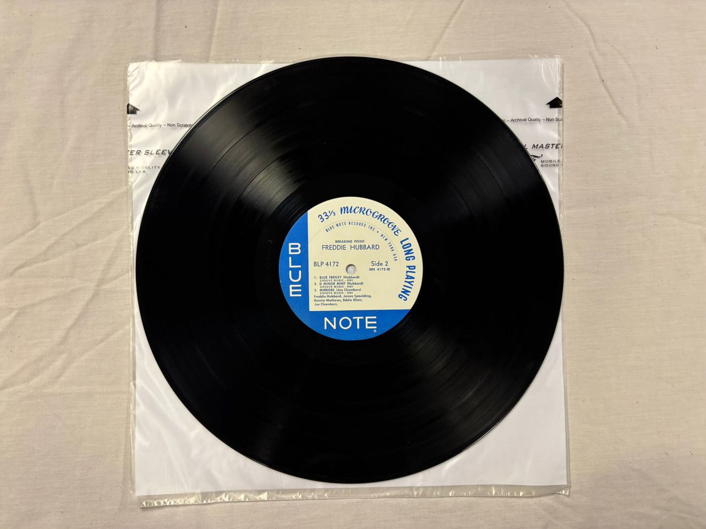 Freddie Hubbard- Breaking Point US Mono BLP 4172