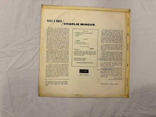 Charlie Mingus- Blues & Roots UK 1st