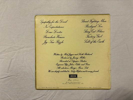 Rolling Stones- Beggars Banquet UK 1st Mono