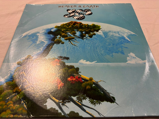YES- Heaven and Earth Dbl LP Turquoise