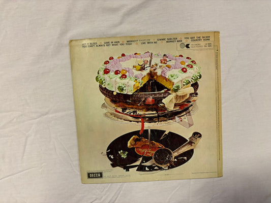Rolling Stones- Let It Bleed UK 1st Stereo with Poster
