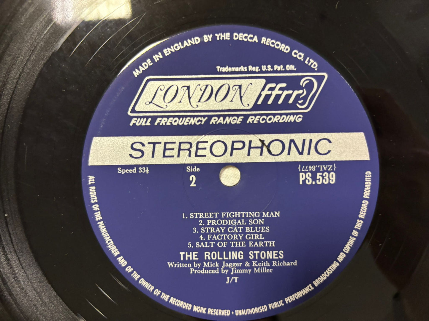 Rolling Stones- Beggars Banquet wih Flexi (JP)