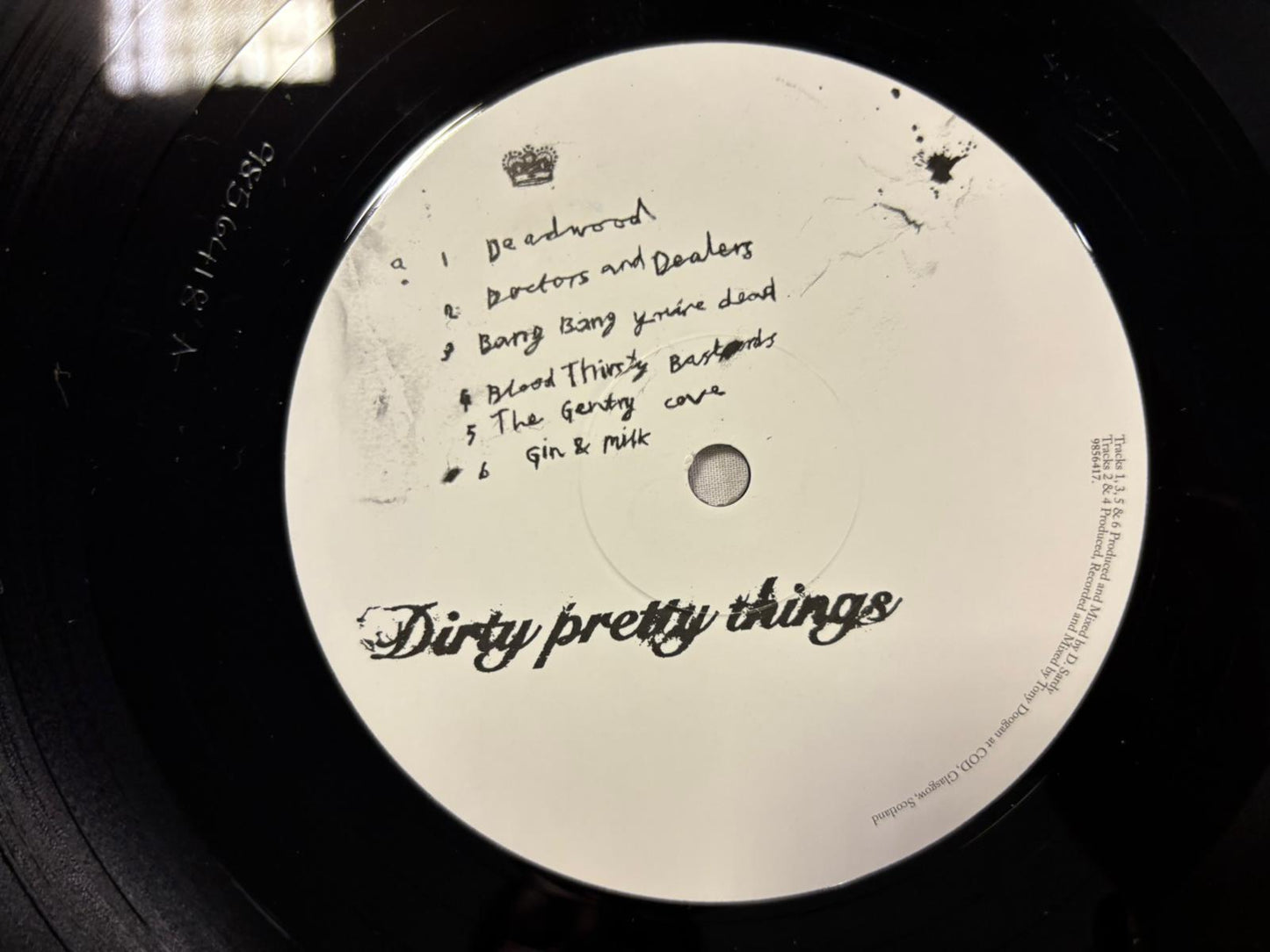Dirty Pretty Things- Waterloo To Anywhere w/Single