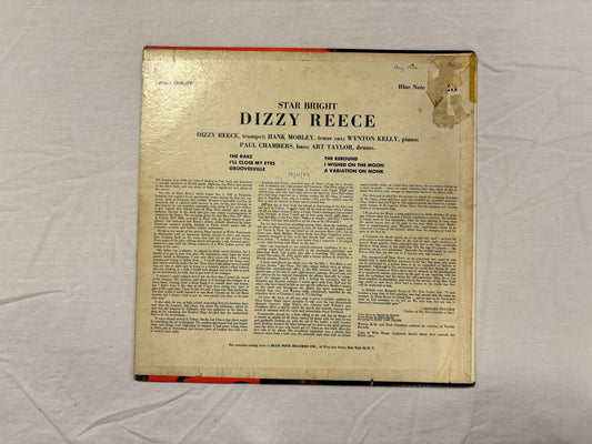 Dizzy Reece - Star Bright LP US Original Mono Blue Note BLP 4023