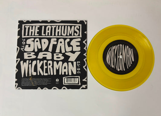 The Lathums - Sad Face baby / Wickerman : Signed : 7"