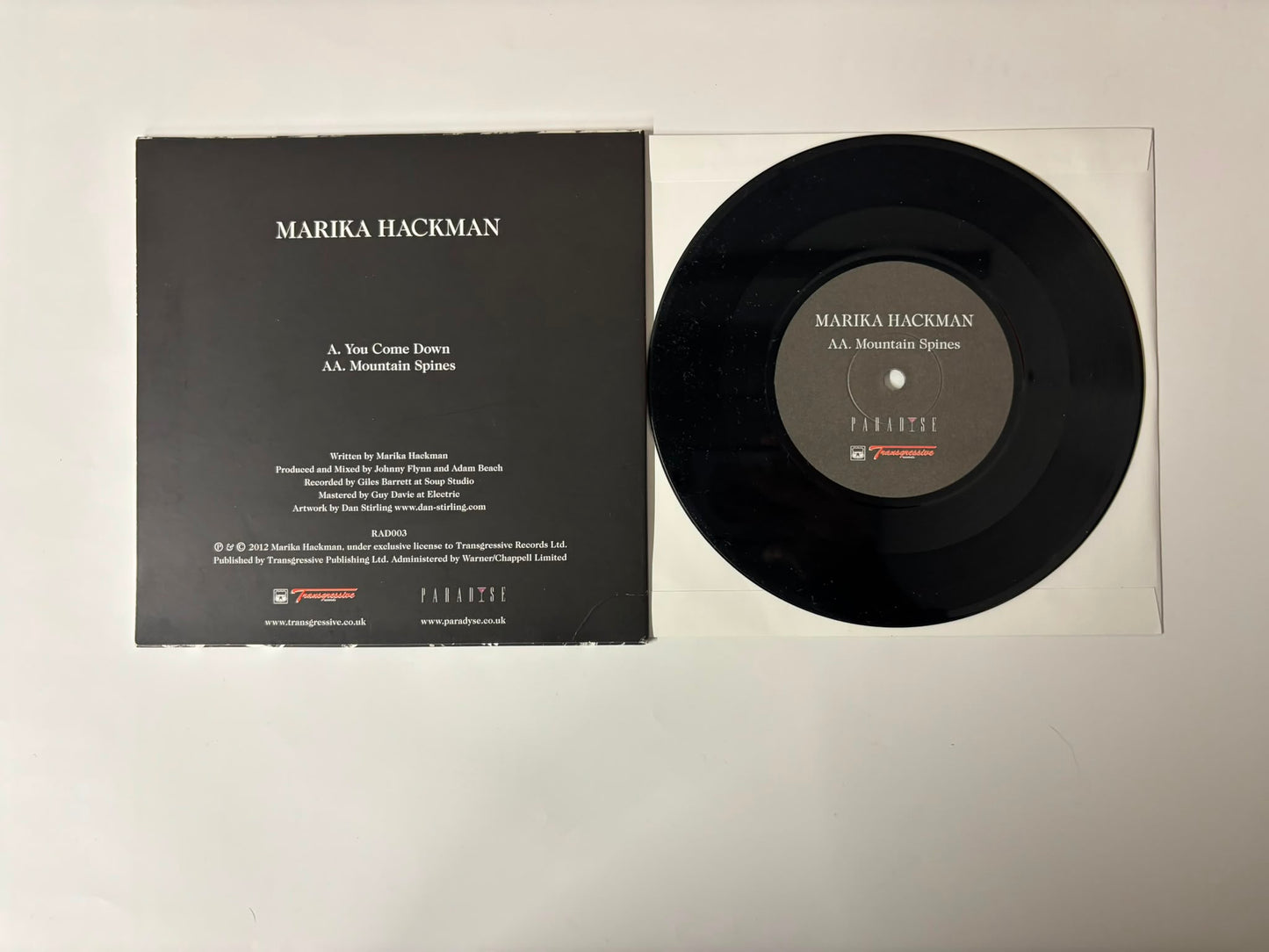 Marika Hackman - You come down : 7"