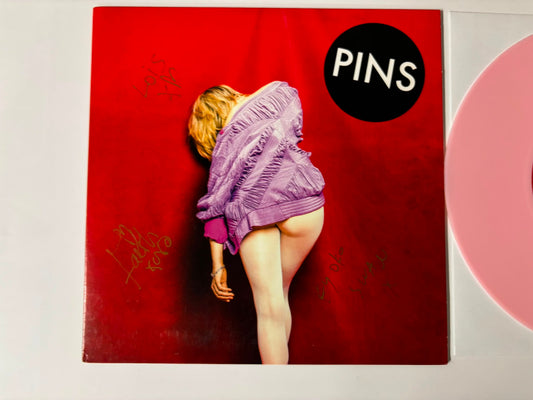 Pins - Serve the rich : 7" : Signed Missing Abbl signature
