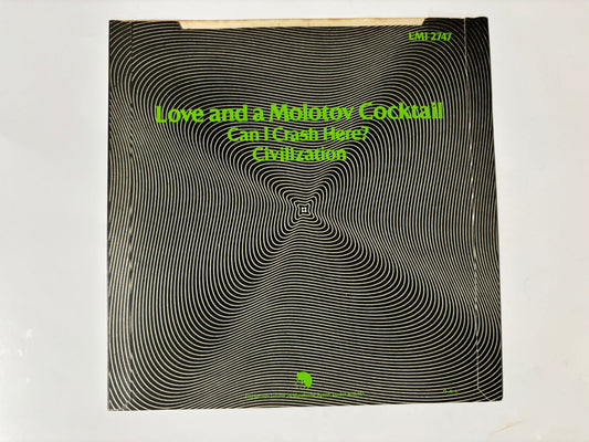 The flys - Love and a molotov cocktail/Can I crash here?/ Civilization : 7"