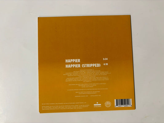 Marshmellow Bastille - Happier : 7"