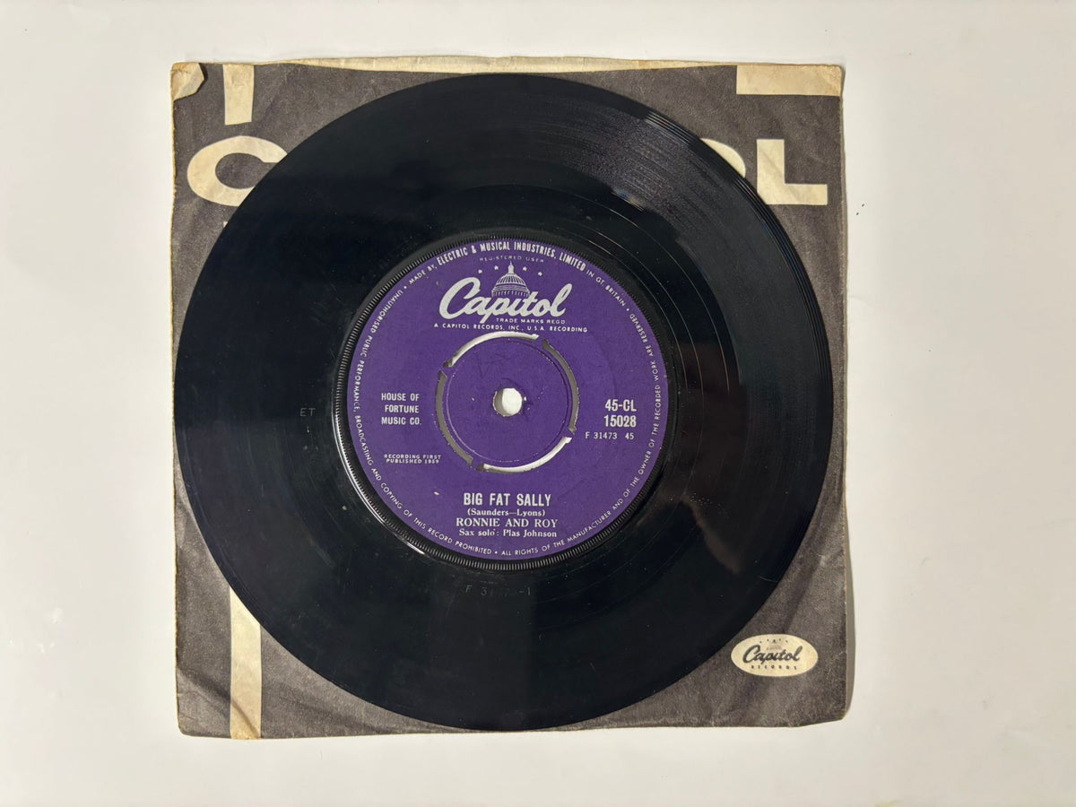 Ronnie and Sally - Big Fat Sally : 7"