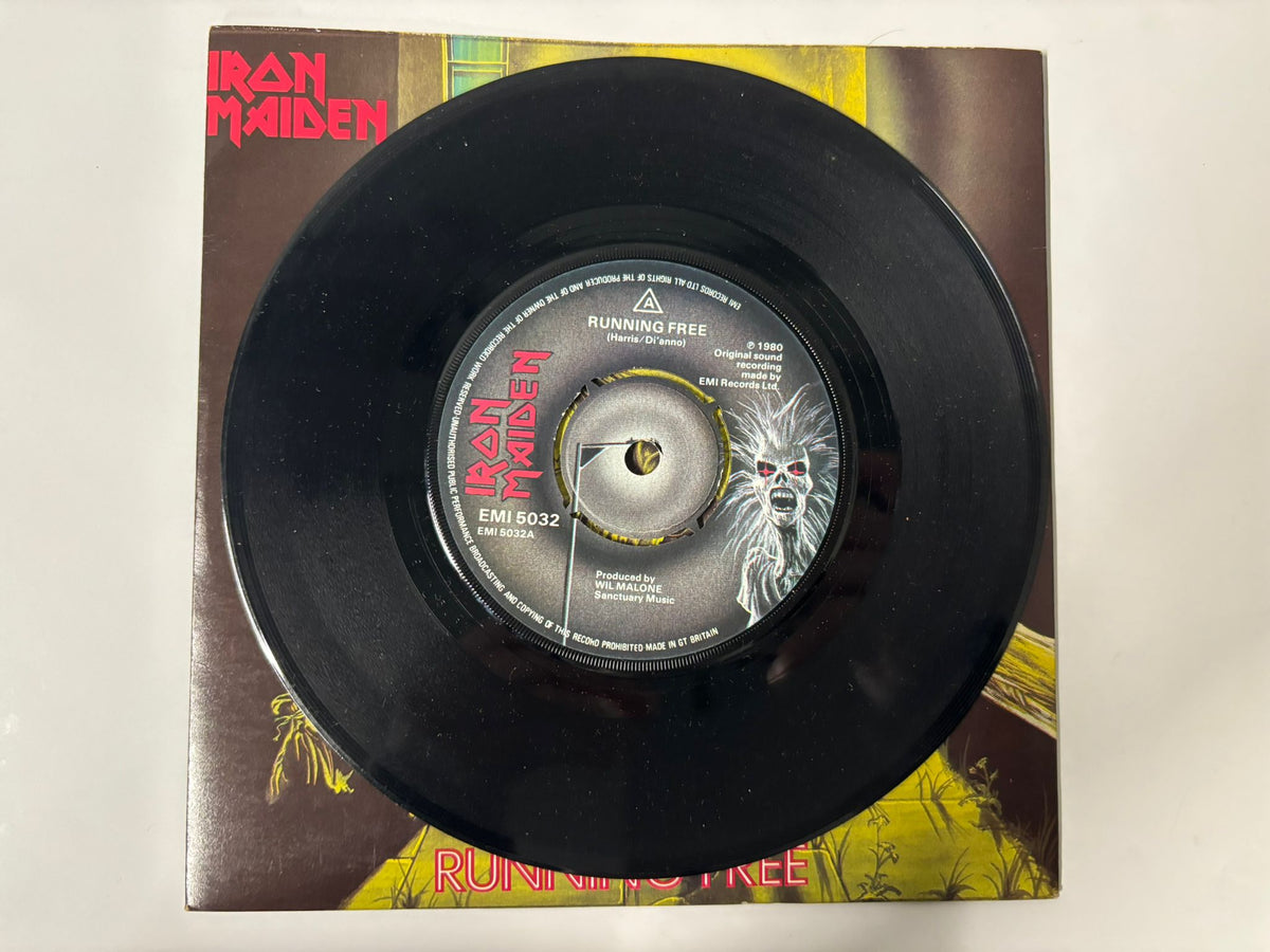 Iron Maiden - Running Free : 7"