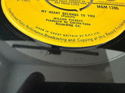 Wilson Pickett – Let Me Be Your Boy / My Heart Belongs To You : 7”