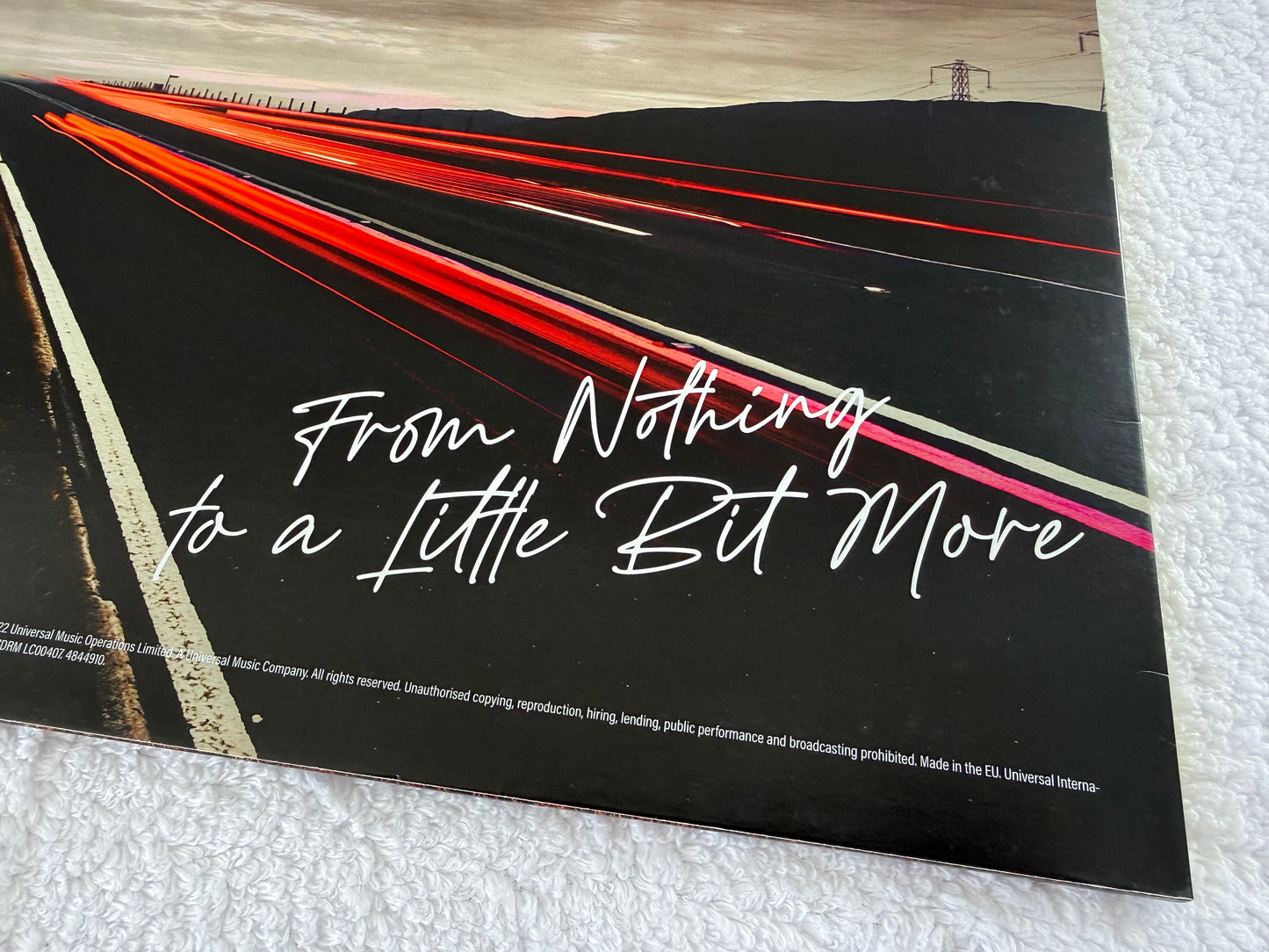 The Lathums – From Nothing To A Little Bit More : Signed : Limited Yellow : LP