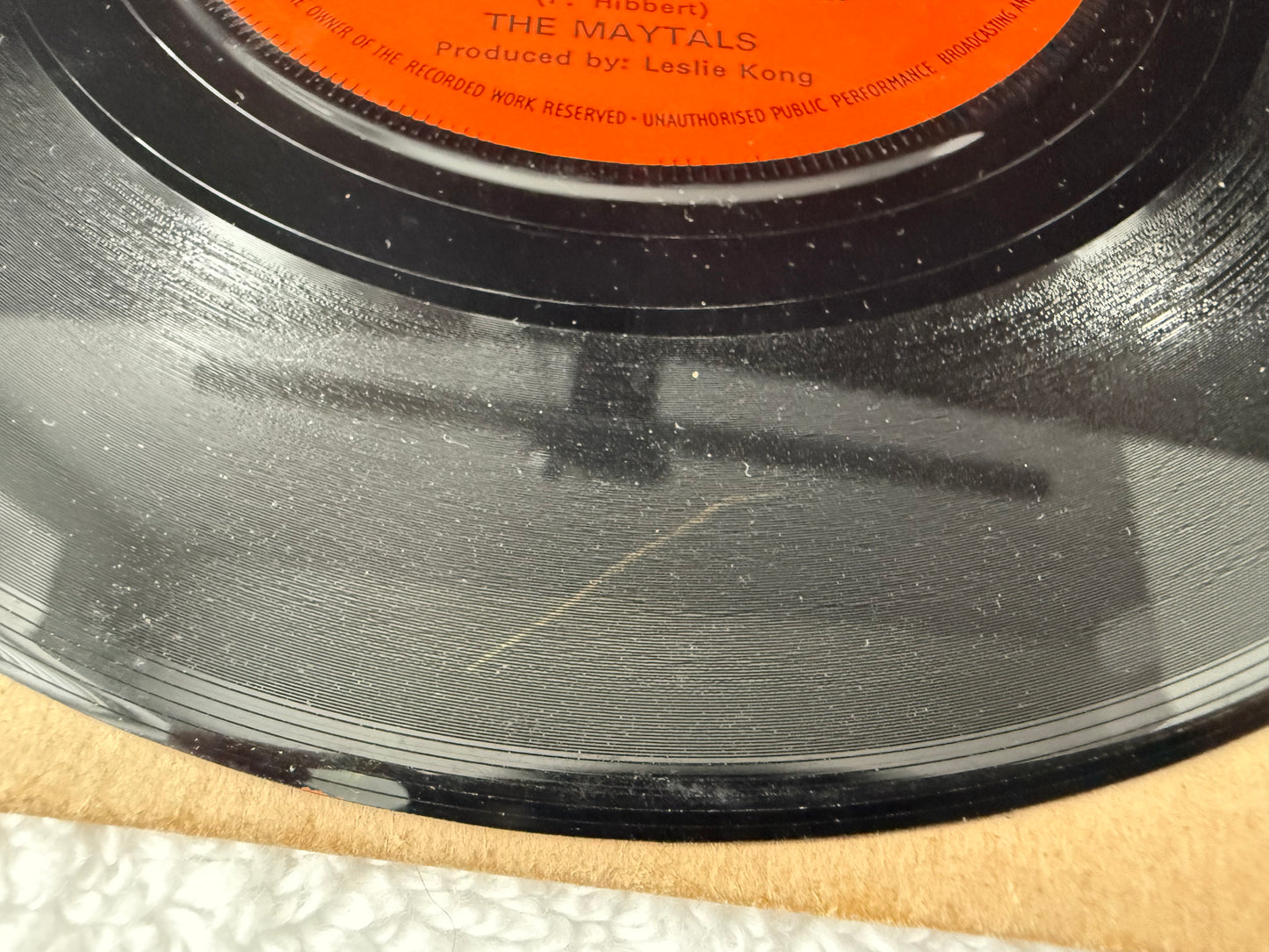 The Maytals / Beverley All Stars – 54-46 Was My Number : 7”