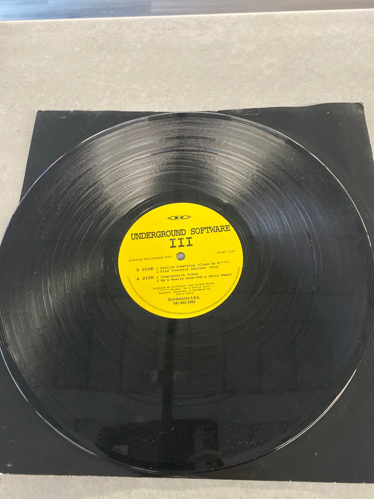 Underground Software III 12” RIVET 1265 Swallow Something