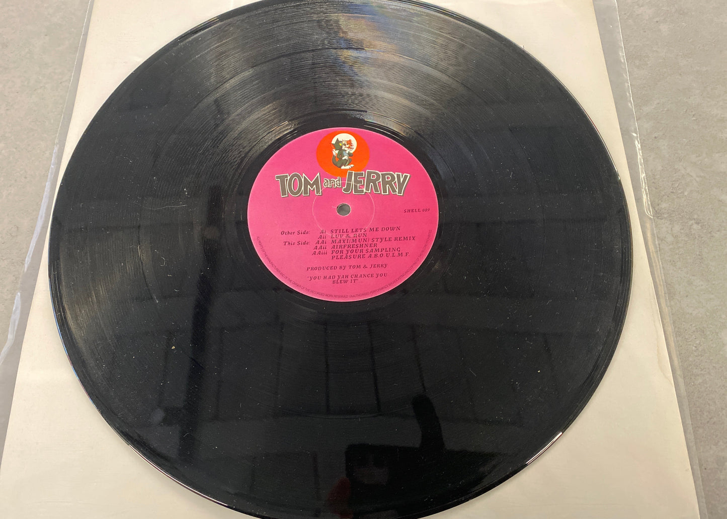 Tom And Jerry - Still Let’s Me Down 12” SHELL 009