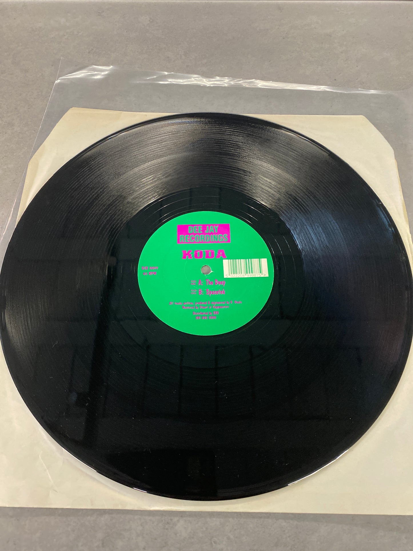 Koda- The Deep / Spacetek 12” Original EX+