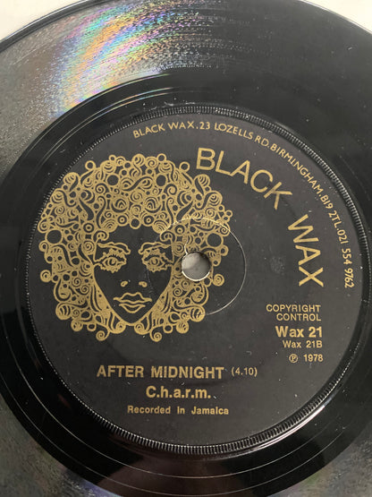 Willie Lindo - Midnight / Charm - After Midnight 7” Original EX