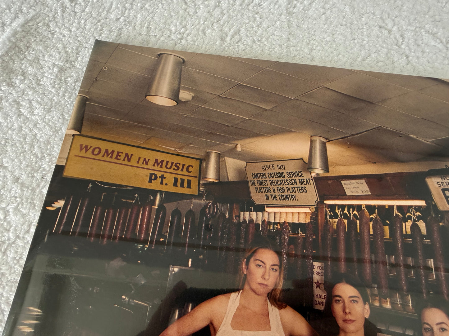 Haim – Women In Music Pt. III : LP: Red & Signed Print
