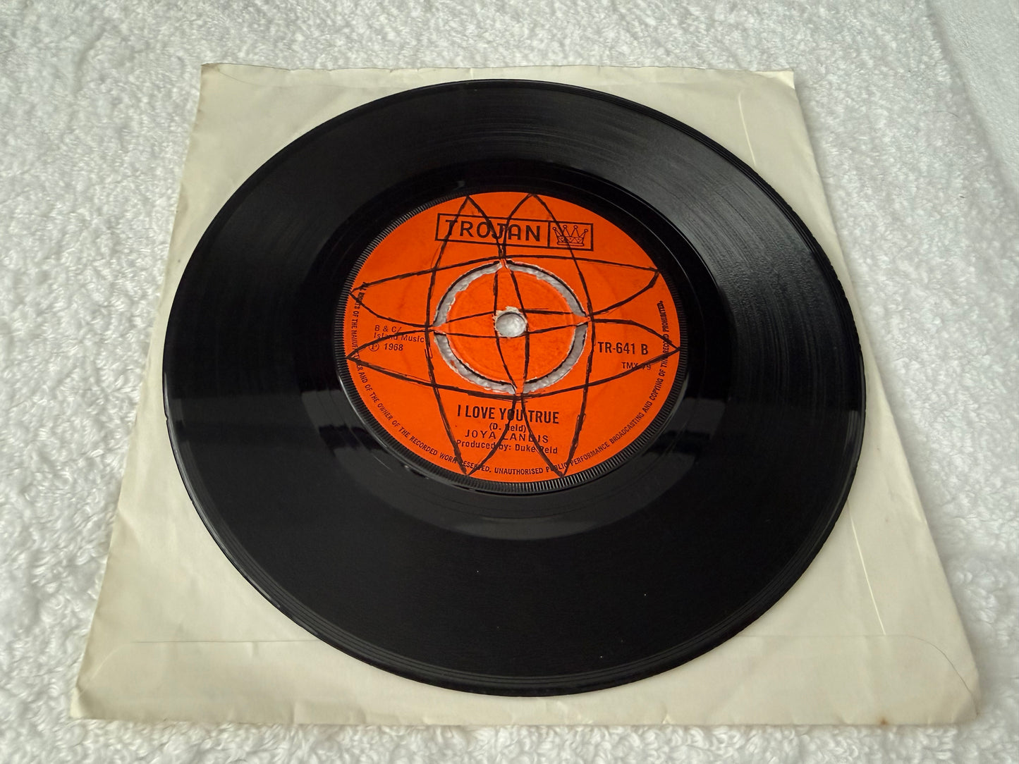 Joya Landis – Moon Light Lover / I Love You True : 7” : See Description