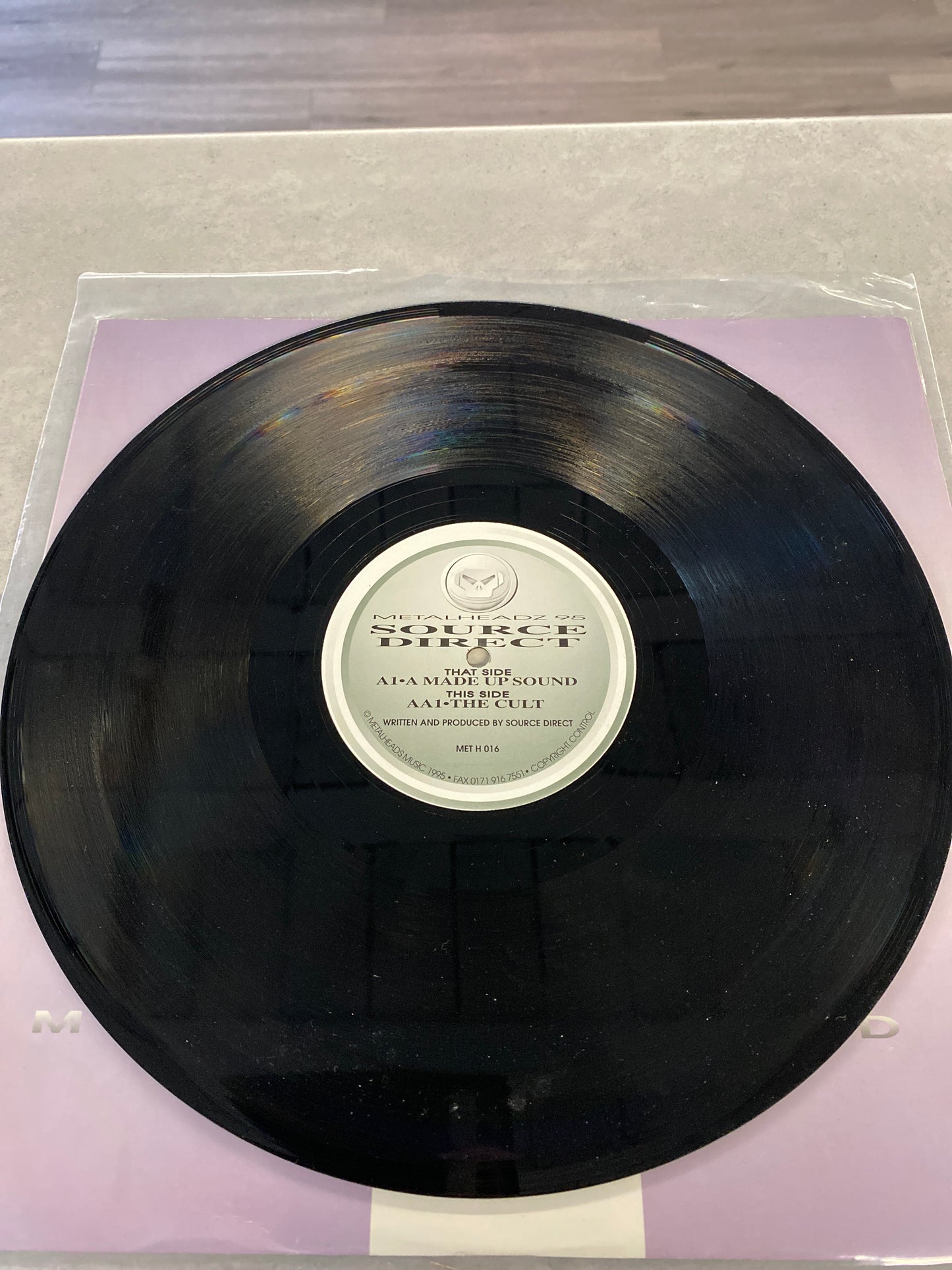 Source Direct - A Made Up Sound / The Cult 12” MET H 016 12” EX