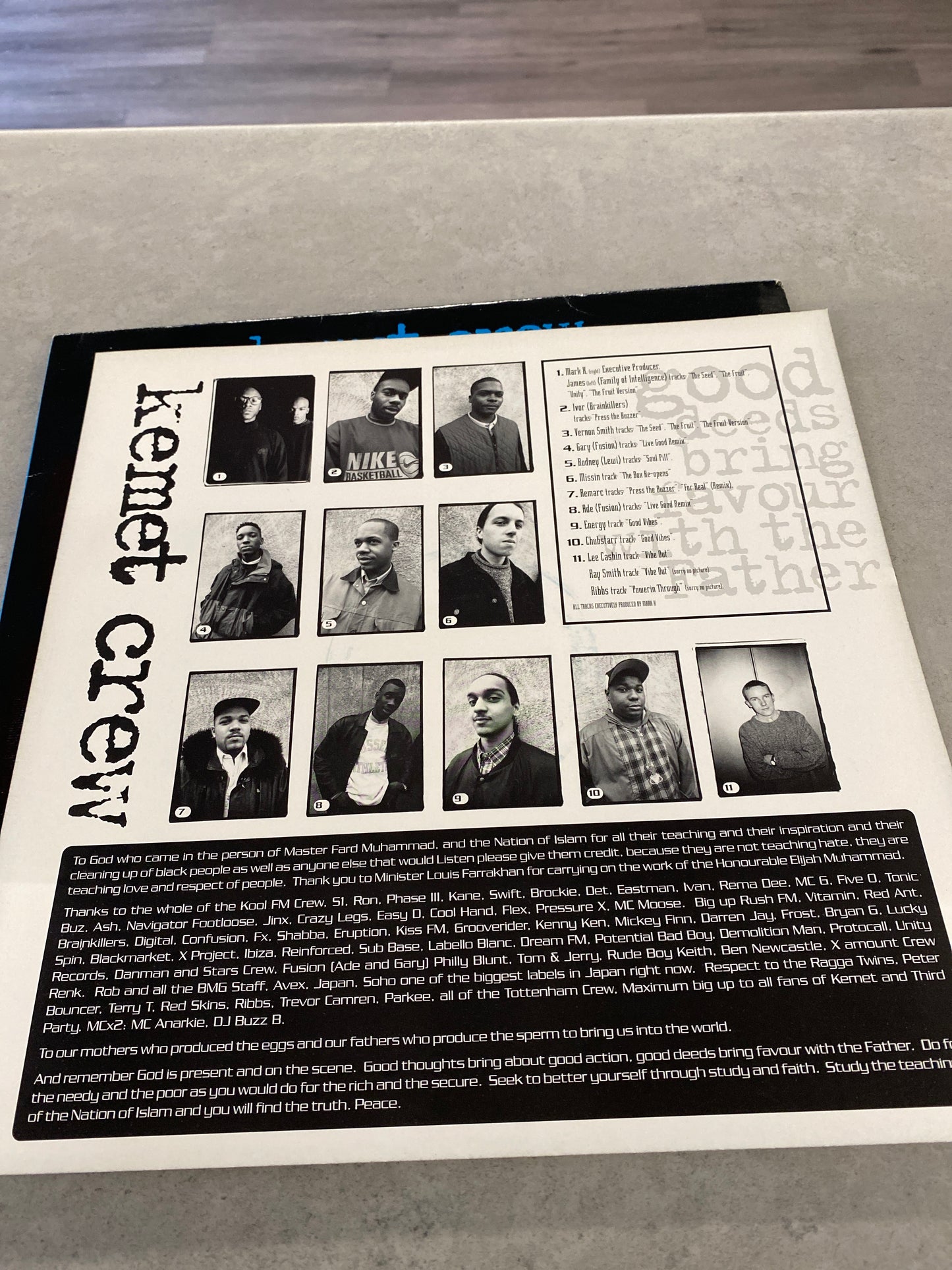 Kemet Crew - Champion Jungle Sound 3 LP W/Insert EX/EX