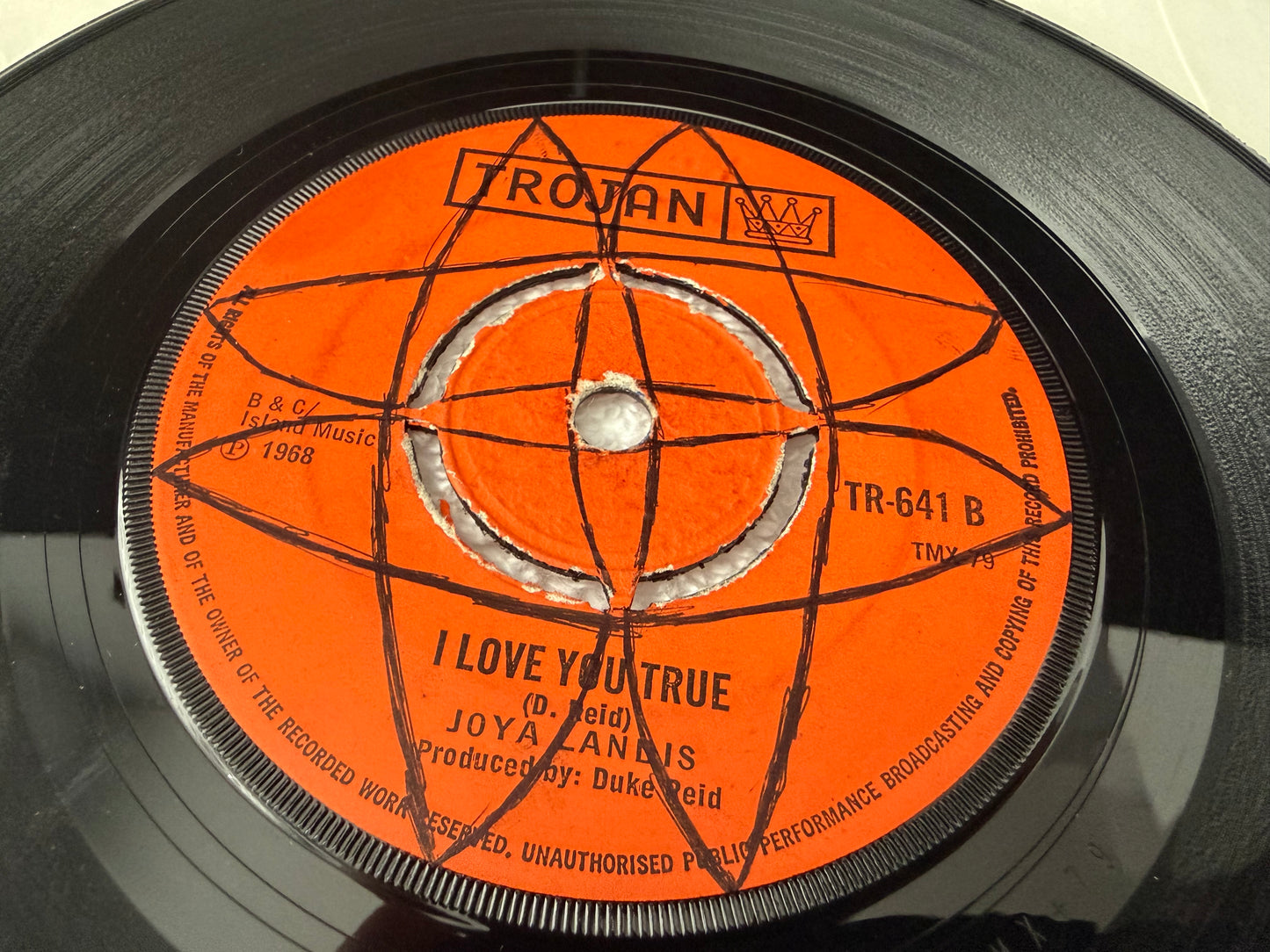 Joya Landis – Moon Light Lover / I Love You True : 7” : See Description