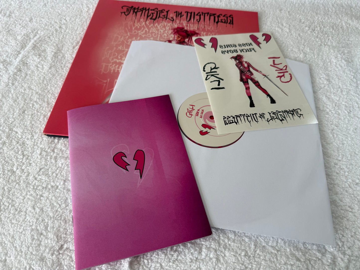GIRLI – Ex Talk / Damsel In Distress : LP