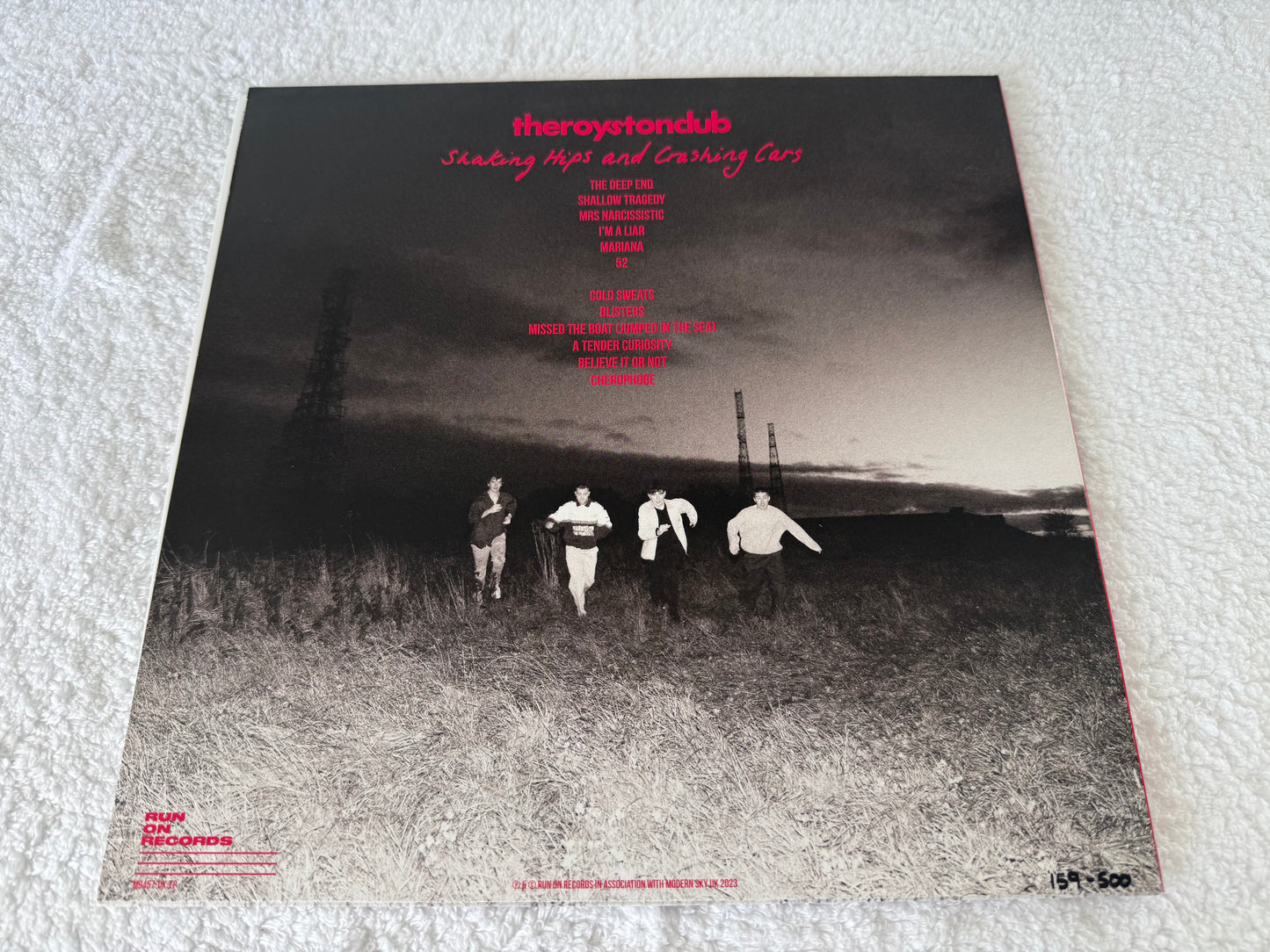 The Royston Club – Shaking Hips And Crashing Cars : LP : Signed