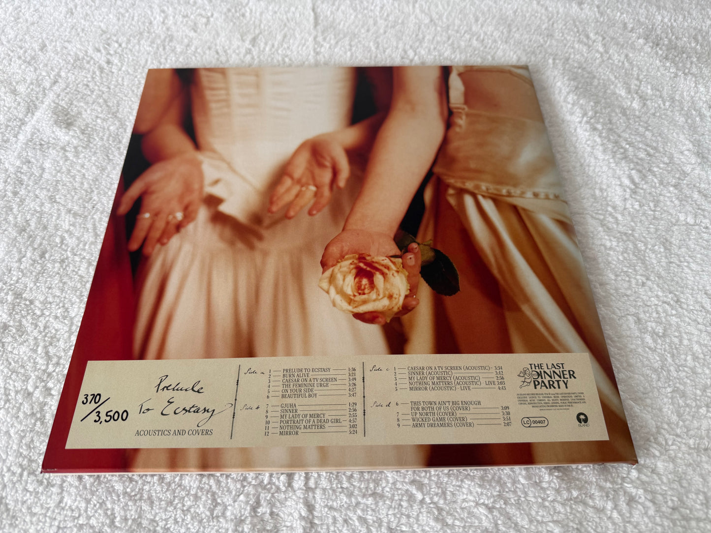 The Last Dinner Party – Prelude To Ecstasy: Acoustics And Covers : LP