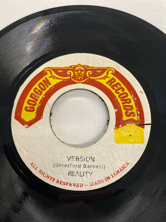 Reality - Sardine Pan / Version 7” Original