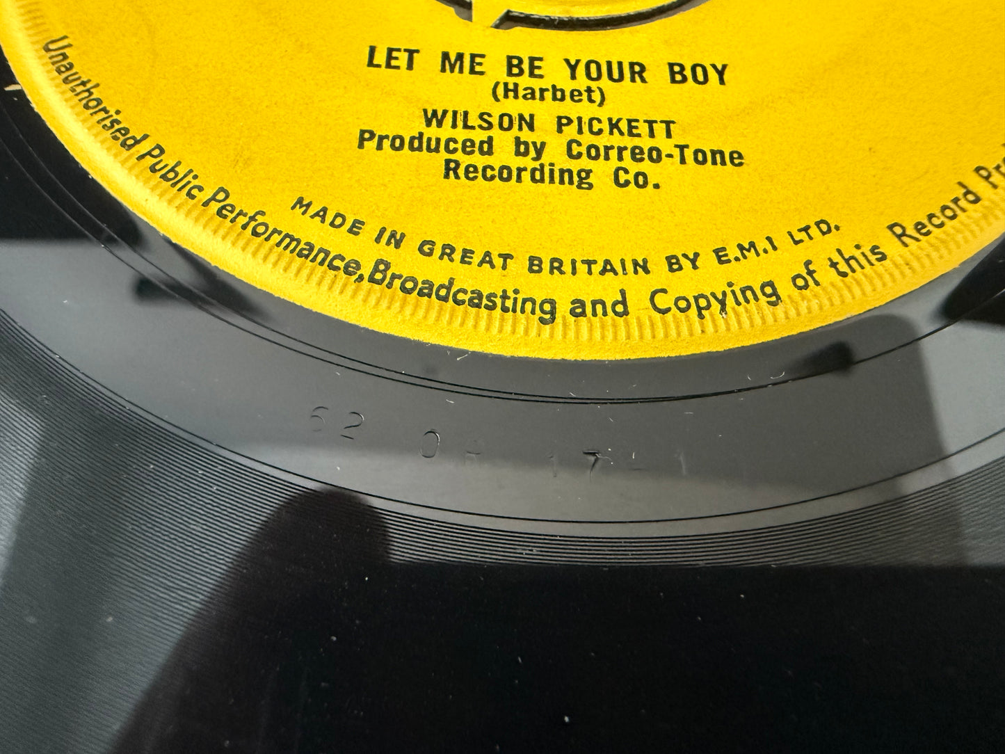 Wilson Pickett – Let Me Be Your Boy / My Heart Belongs To You : 7”