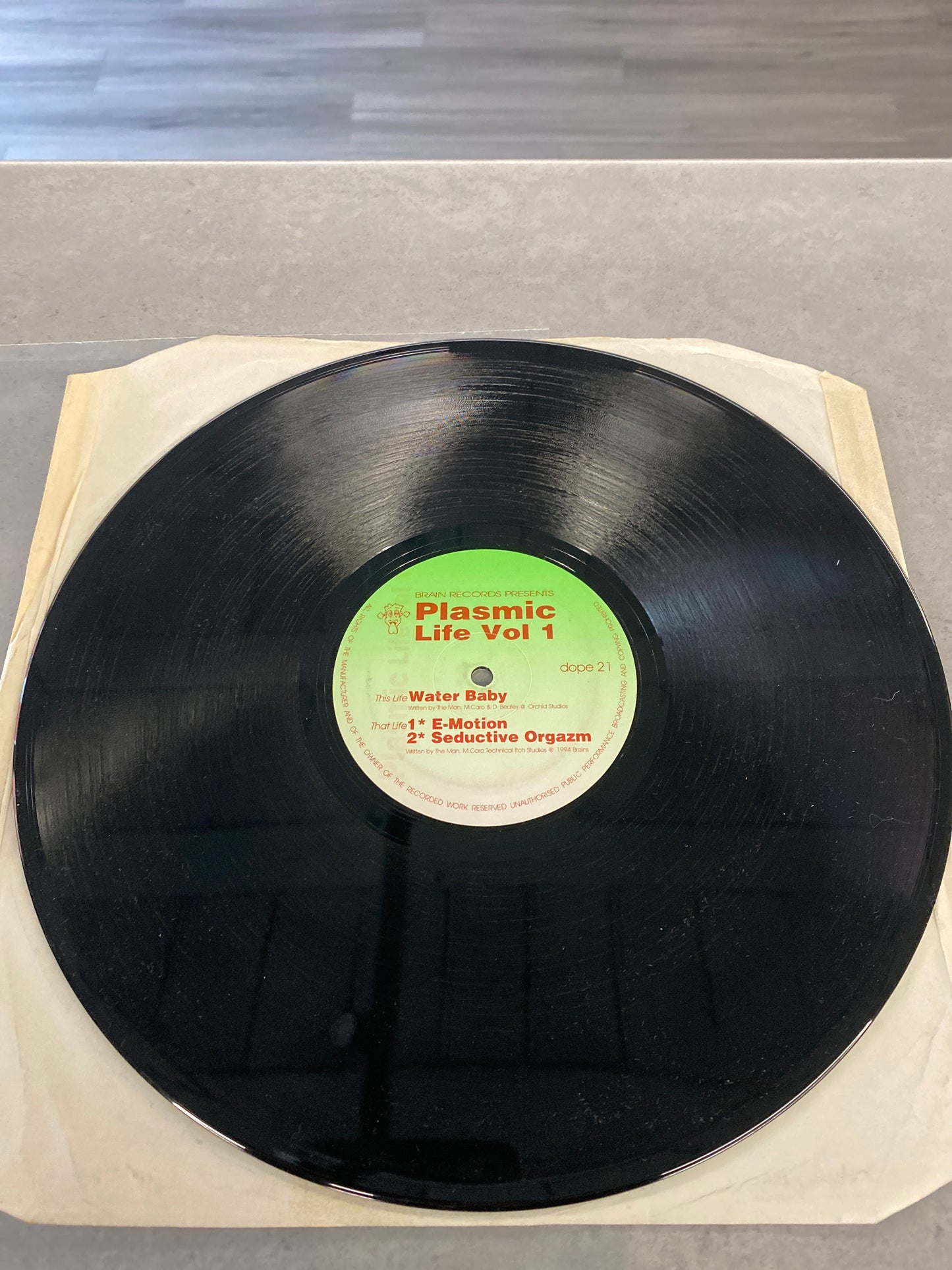 Plasmic Life Vol 1 12” EX+