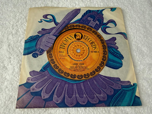 Toots And The Maytals – Louie Louie / Pressure Drop '72 : 7”