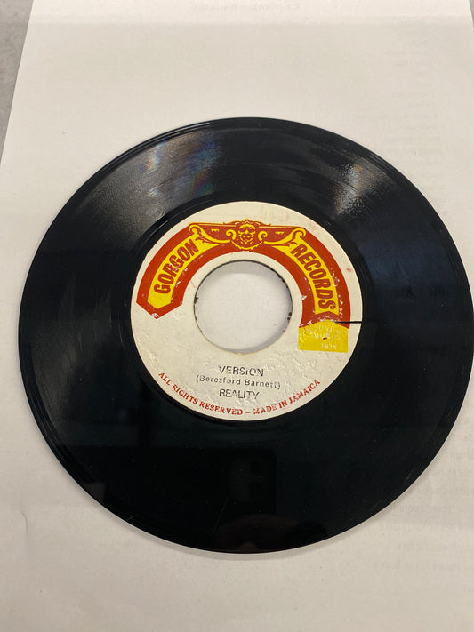 Reality - Sardine Pan / Version 7” Original