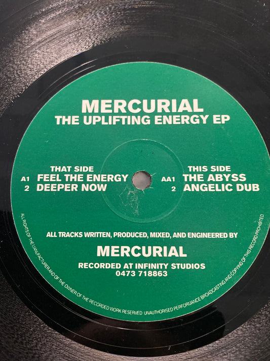 Mercurial - The Uplifting Energy EP 12” EX+
